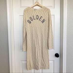 NWT Wildfox Osprey Pearl “Golden” Duster Cardigan